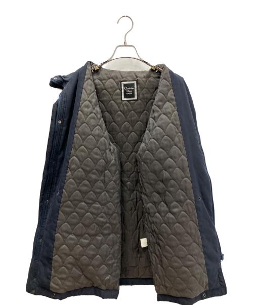 Christian Dior MONSIEUR（クリスチャンディオールムッシュ）Christian Dior MONSIEUR (クリスチャンディオールムッシュ) Christian Dior MONSIEUR(クリスチャンディオールムッシュ)中綿ジャケットY-TK-03 ネイビー サイズ:Lの古着・服飾アイテム