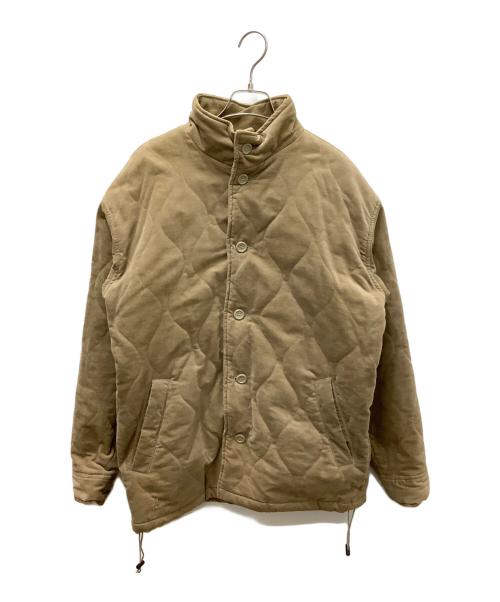 WOOLRICH（ウールリッチ）WOOLRICH (ウールリッチ) キルティング中綿ジャケット ベージュ サイズ:Ｍの古着・服飾アイテム