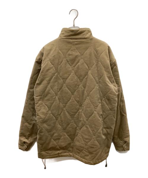 WOOLRICH（ウールリッチ）WOOLRICH (ウールリッチ) キルティング中綿ジャケット ベージュ サイズ:Ｍの古着・服飾アイテム