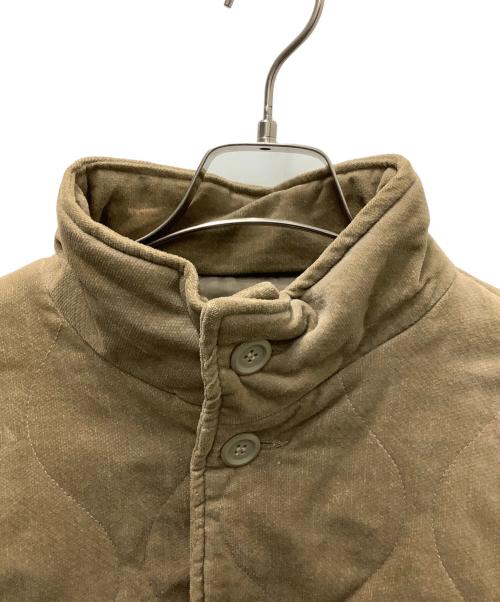 WOOLRICH（ウールリッチ）WOOLRICH (ウールリッチ) キルティング中綿ジャケット ベージュ サイズ:Ｍの古着・服飾アイテム