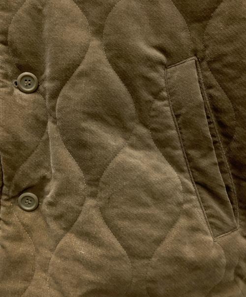 WOOLRICH（ウールリッチ）WOOLRICH (ウールリッチ) キルティング中綿ジャケット ベージュ サイズ:Ｍの古着・服飾アイテム