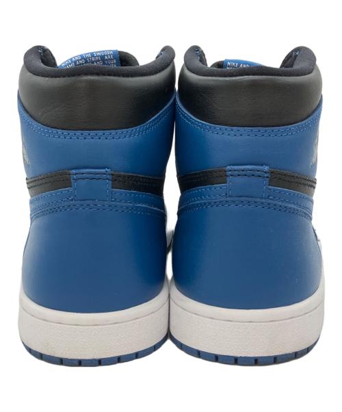 NIKE（ナイキ）NIKE (ナイキ) Air Jordan 1 Retro High ブラック×ブルー サイズ:25.5の古着・服飾アイテム