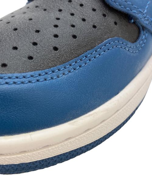 NIKE（ナイキ）NIKE (ナイキ) Air Jordan 1 Retro High ブラック×ブルー サイズ:25.5の古着・服飾アイテム