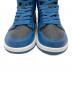 中古・古着 NIKE (ナイキ) Air Jordan 1 Retro High ブラック×ブルー サイズ:25.5：10000円