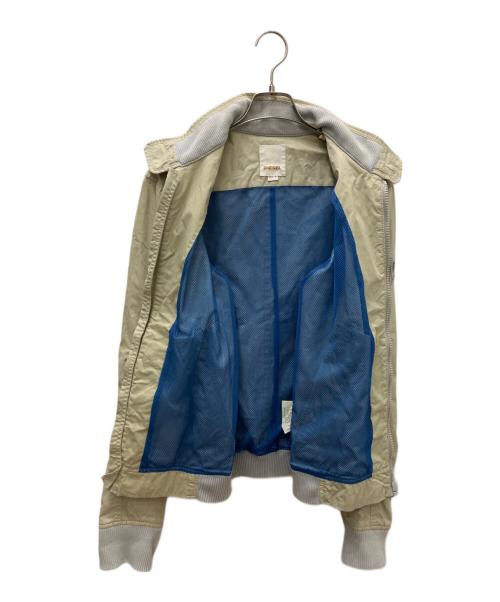 DIESEL（ディーゼル）DIESEL (ディーゼル) ブルゾン ベージュ サイズ:Ｍの古着・服飾アイテム