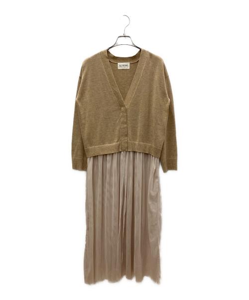 RAY BEAMS（レイ ビームス）RAY BEAMS (レイ ビームス) 長袖ワンピース ベージュ サイズ:FREEの古着・服飾アイテム