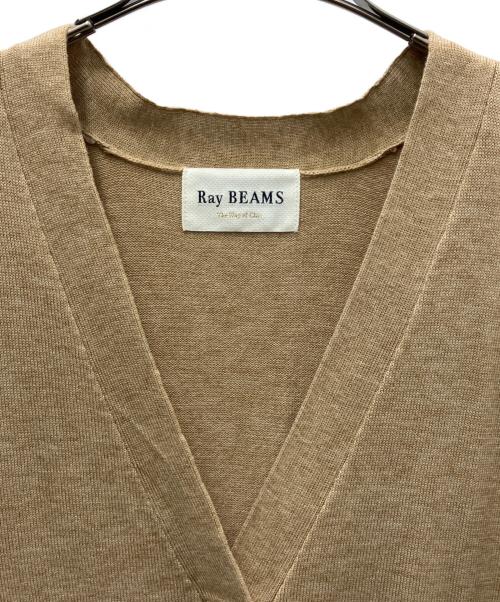 RAY BEAMS（レイ ビームス）RAY BEAMS (レイ ビームス) 長袖ワンピース ベージュ サイズ:FREEの古着・服飾アイテム