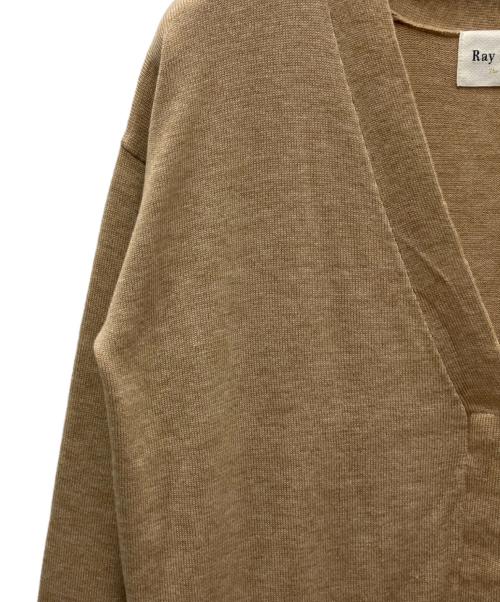 RAY BEAMS（レイ ビームス）RAY BEAMS (レイ ビームス) 長袖ワンピース ベージュ サイズ:FREEの古着・服飾アイテム