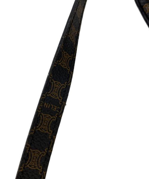 CELINE（セリーヌ）CELINE (セリーヌ) ショルダーバッグ ブラウンの古着・服飾アイテム