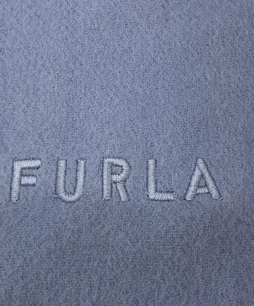 FURLA（フルラ）FURLA (フルラ) マフラー スカイブルー 未使用品の古着・服飾アイテム