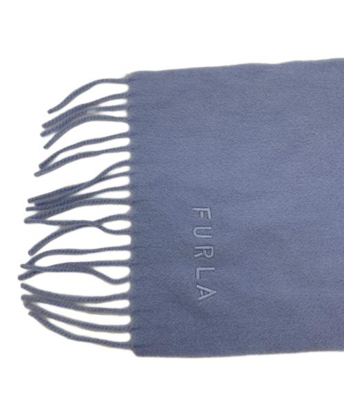 FURLA（フルラ）FURLA (フルラ) マフラー スカイブルー 未使用品の古着・服飾アイテム
