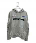 F.C.R.B.エフシーレアルブリストル）の古着「プルオーバーパーカー」｜グレー