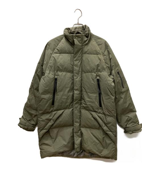 NANGA（ナンガ）NANGA (ナンガ) URBAN RESEARCH DOORS (アーバンリサーチドアーズ) ダウンジャケットSTORM カーキ サイズ:38の古着・服飾アイテム