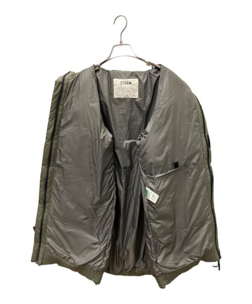 NANGA（ナンガ）NANGA (ナンガ) URBAN RESEARCH DOORS (アーバンリサーチドアーズ) ダウンジャケットSTORM カーキ サイズ:38の古着・服飾アイテム