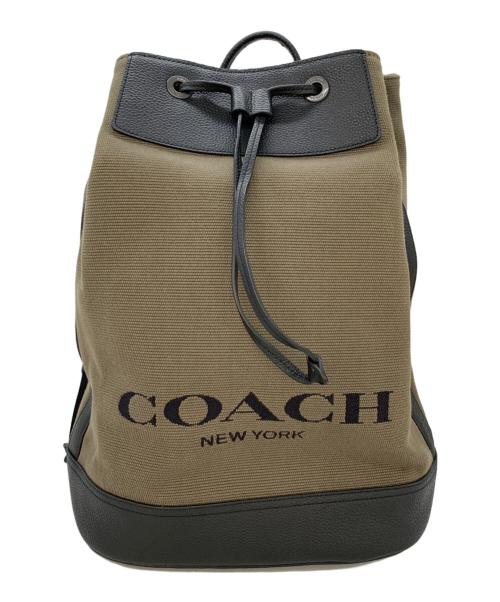COACH（コーチ）COACH (オールドコーチ) リュック カーキの古着・服飾アイテム