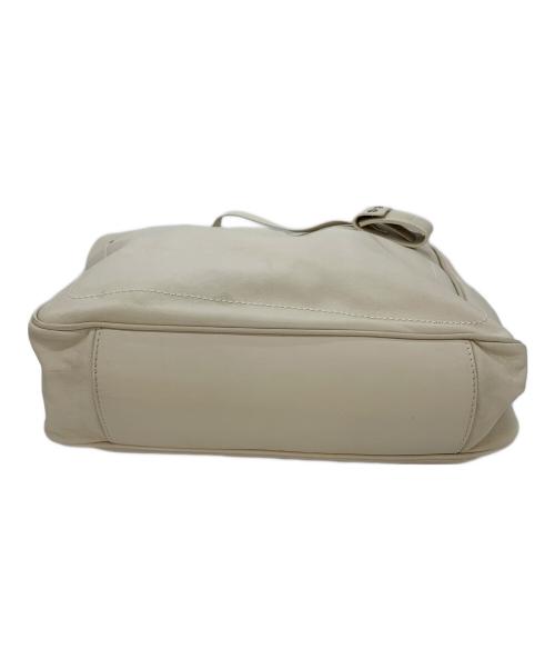 BALLY（バリー）BALLY (バリー) 2WAYバッグ ホワイト×ライトグリーンの古着・服飾アイテム