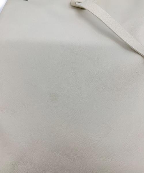 BALLY（バリー）BALLY (バリー) 2WAYバッグ ホワイト×ライトグリーンの古着・服飾アイテム