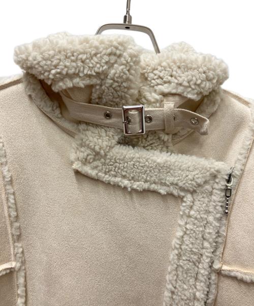 jouetie（ジュエティ）jouetie (ジュエティ) フェイクムートンコート アイボリー サイズ:Ｍの古着・服飾アイテム