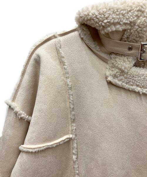 jouetie（ジュエティ）jouetie (ジュエティ) フェイクムートンコート アイボリー サイズ:Ｍの古着・服飾アイテム