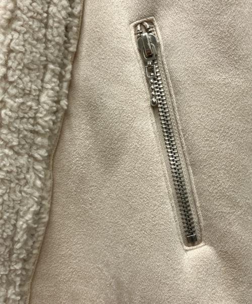 jouetie（ジュエティ）jouetie (ジュエティ) フェイクムートンコート アイボリー サイズ:Ｍの古着・服飾アイテム