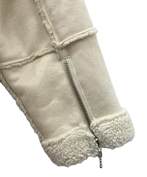 jouetie（ジュエティ）jouetie (ジュエティ) フェイクムートンコート アイボリー サイズ:Ｍの古着・服飾アイテム