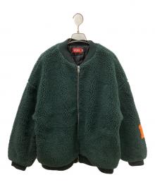 AH.CHOO（アチュー）の古着「ボアジャケット」｜グリーン