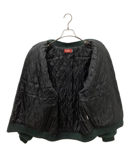 AH.CHOO（アチュー）AH.CHOO (アチュー) ボアジャケット グリーン サイズ:Lの古着・服飾アイテム