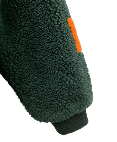 AH.CHOO（アチュー）AH.CHOO (アチュー) ボアジャケット グリーン サイズ:Lの古着・服飾アイテム