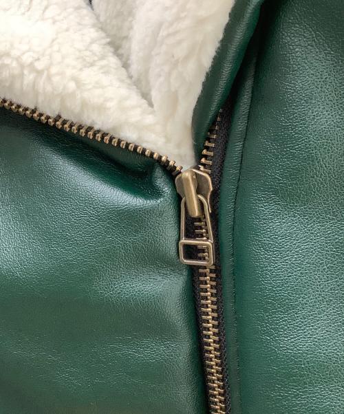 LEVI'S（リーバイス）LEVI'S (リーバイス) ライダースジャケット ダークグリーン サイズ:Ｍの古着・服飾アイテム