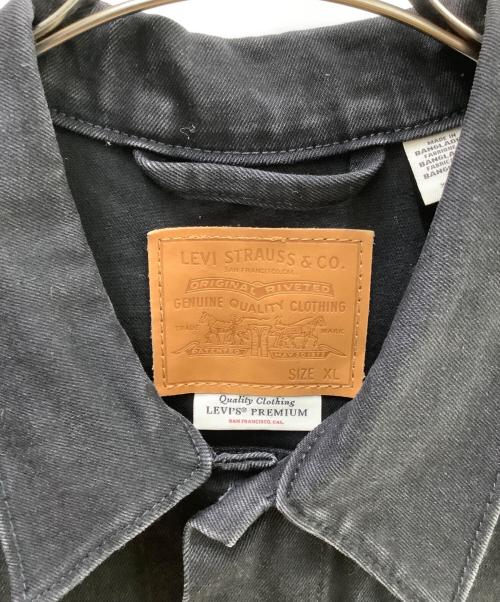 LEVI'S（リーバイス）LEVI'S (リーバイス) デニムベスト ブラック サイズ:XLの古着・服飾アイテム