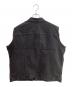 LEVI'S (リーバイス) デニムベスト ブラック サイズ:XL：5000円