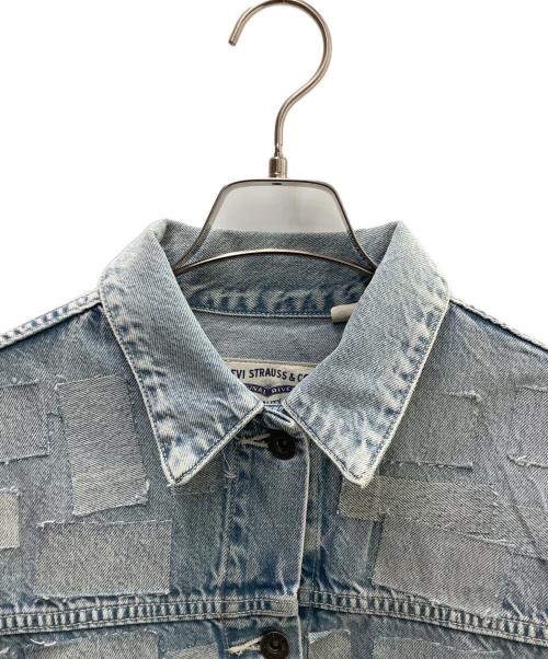 LEVI'S（リーバイス）LEVI'S (リーバイス) BELL トラッカージャケット MISSHAPES スカイブルー サイズ:SIZE Sの古着・服飾アイテム