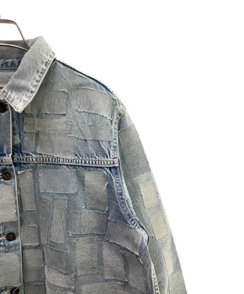 LEVI'S（リーバイス）LEVI'S (リーバイス) BELL トラッカージャケット MISSHAPES スカイブルー サイズ:SIZE Sの古着・服飾アイテム