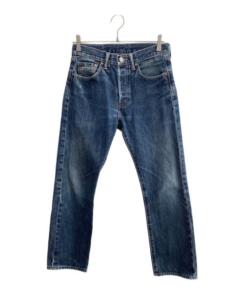 LEVI'S（リーバイス）LEVI'S (リーバイス) LEVI'S(リーバイス)501 ボタンフライ ストレート ノンウォッシュ リジット 生デニム ストレート ジーンズ パンツ インディゴ サイズ:73.5cm (W29)の古着・服飾アイテム