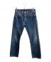 LEVI'S（リーバイス）の古着「LEVI'S(リーバイス)501 ボタンフライ ストレート ノンウォッシュ リジット 生デニム ストレート ジーンズ パンツ」｜インディゴ