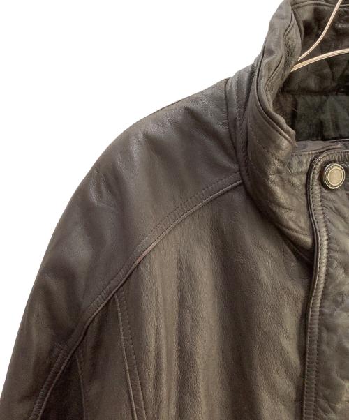 MEMBERS ONLY（メンバーズオンリー）MEMBERS ONLY (メンバーズオンリー) レザージャケット ブラウン サイズ:ｌの古着・服飾アイテム