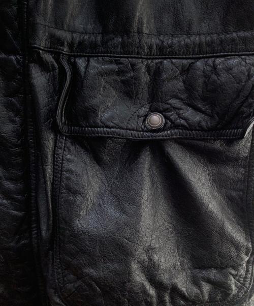 MEMBERS ONLY（メンバーズオンリー）MEMBERS ONLY (メンバーズオンリー) デニムジャケット ブラック サイズ:XLの古着・服飾アイテム