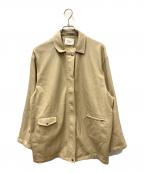 Ameriアメリ）の古着「フェイクレザージャケット」｜ベージュ