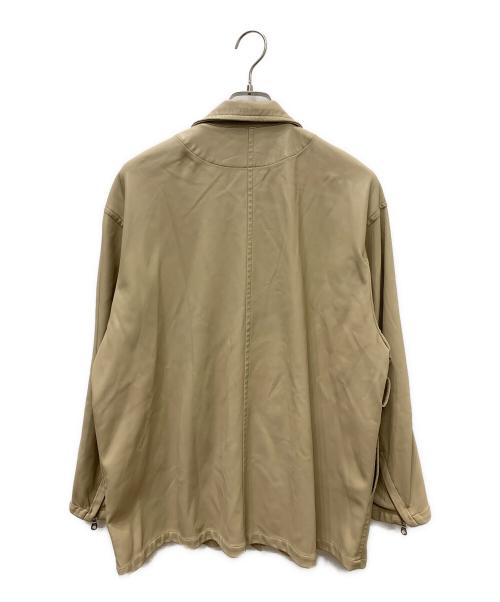 Ameri（アメリ）Ameri (アメリ) フェイクレザージャケット ベージュ サイズ:SIZE Freeの古着・服飾アイテム