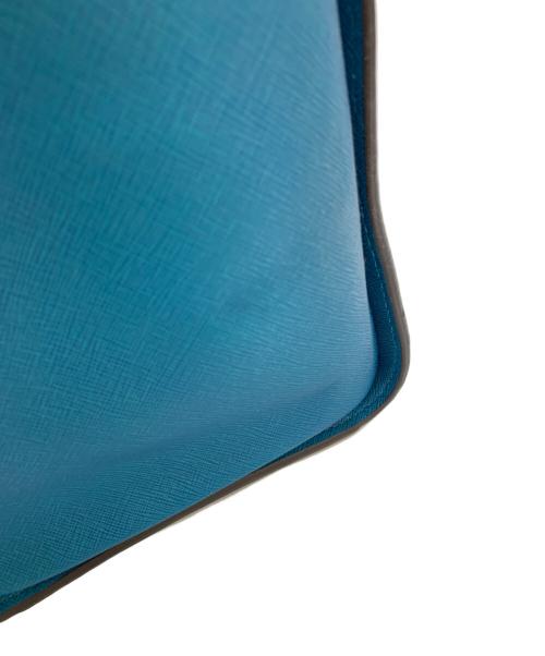 MICHAEL KORS（マイケル・コース）MICHAEL KORS (マイケル・コース) スタッズ2WAYショルダーバッグ ブルーの古着・服飾アイテム