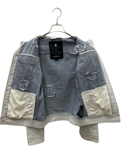 G-STAR RAW（ジースターロゥ）G-STAR RAW (ジースターロゥ) デニムジャケット ブルー サイズ:XSの古着・服飾アイテム