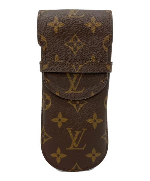 LOUIS VUITTON（ルイ ヴィトン）LOUIS VUITTON (ルイ ヴィトン) メガネケース ブラウンの古着・服飾アイテム