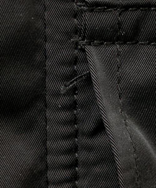 AVIREX（アヴィレックス）AVIREX (アヴィレックス) 中綿フライトジャケット ブラック サイズ:XLの古着・服飾アイテム