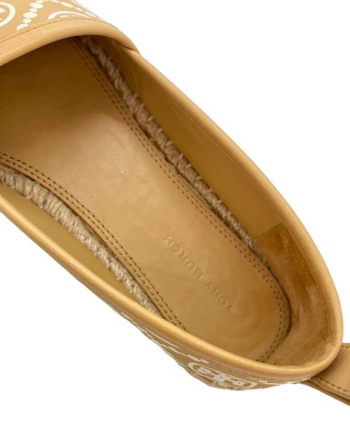 TORY BURCH（トリーバーチ）TORY BURCH (トリーバーチ) エスパドリーユ ベージュ サイズ:SIZE 7の古着・服飾アイテム