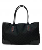 GUCCIグッチ）の古着「トートバッグ」｜ブラック