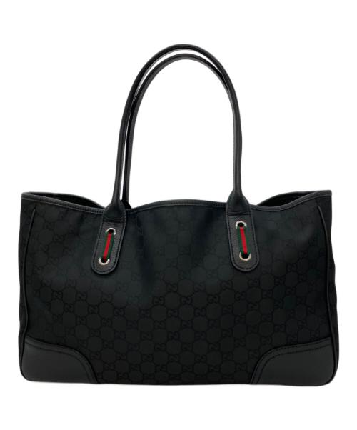 GUCCI（グッチ）GUCCI (グッチ) トートバッグ ブラックの古着・服飾アイテム