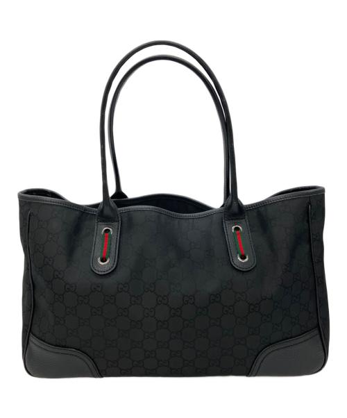 GUCCI（グッチ）GUCCI (グッチ) トートバッグ ブラックの古着・服飾アイテム