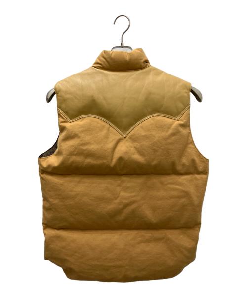 RockyMountainFeatherBed（ロッキーマウンテンフェザーベッド）RockyMountainFeatherBed (ロッキーマウンテンフェザーベッド) ダウンベスト ブラウン×カーキ サイズ:SIZE 42の古着・服飾アイテム