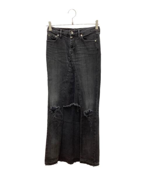 PARANOID（パラノイド）PARANOID (パラノイド) デニムスカート ブラック サイズ:34の古着・服飾アイテム