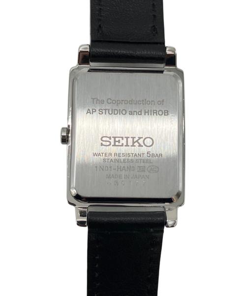 SEIKO（セイコー）SEIKO (セイコー) AP STUDIO (エーピーストゥディオ) HIROB (ヒロブ) Exclusive 2way wrist watch ブラックの古着・服飾アイテム
